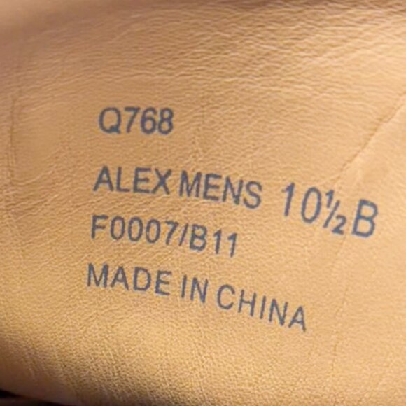 Coach Low Top Leather Fashion Sneaker Shoes Alex Men Shoe - Picture 6 of 6